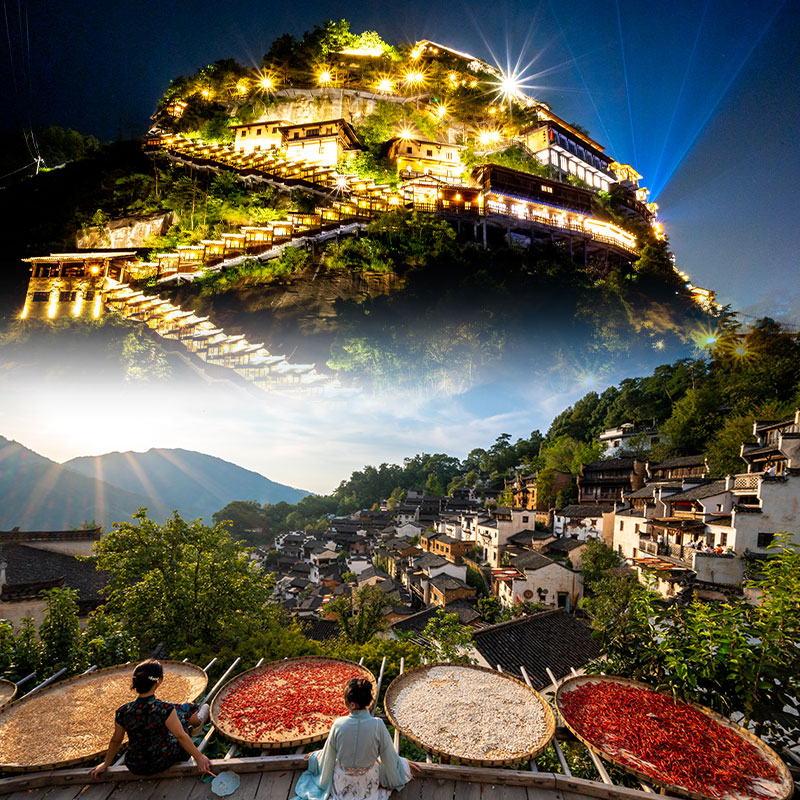 ทัวร์จีน เซี่ยงไฮ้ หุบเขาเทวดาวั่งเซียนกู่ (พักบนเขา) หวงซาน 5 วัน 4 คืน (FM)