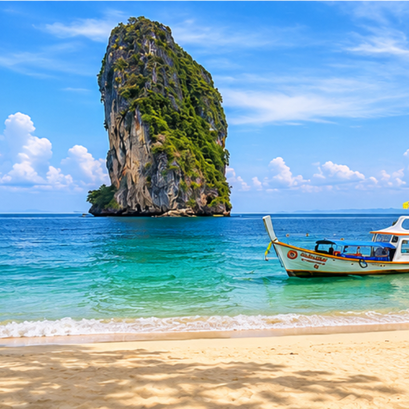 แพคเกจทัวร์กระบี่ ทะเลแหวก หมู่เกาะพีพี 3 วัน 2 คืน (Van)