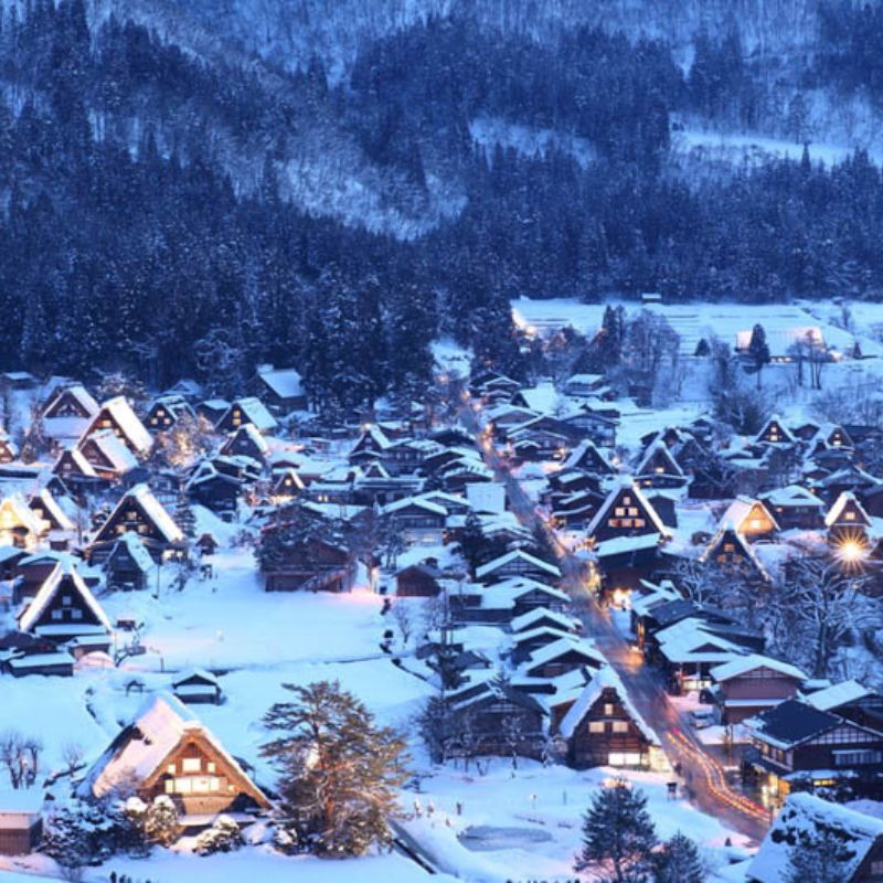 ทัวร์ญี่ปุ่น JAPAN ALPS THE PEAK AUTUMN TOKYO 6 วัน 4 คืน (TG)