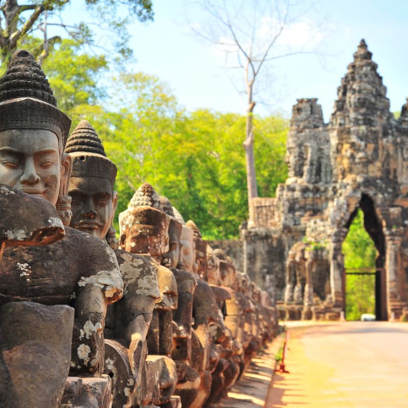 โปรแกรมทัวร์กัมพูชา นครวัด นครธม พนมกุเลน 3 วัน 2 คืน (VAN/BUS)