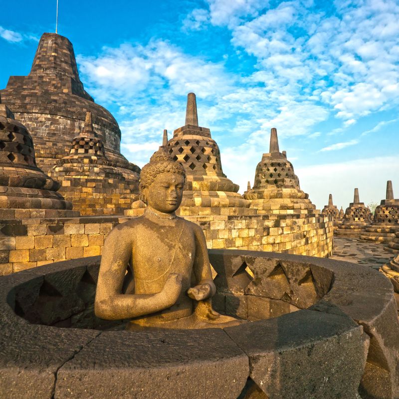 โปรแกรมทัวร์อินโดนีเซีย เกาะบาหลี บุโรพุทโธ เทือกเขาคินตามณี 5 วัน 4 คืน (FD)