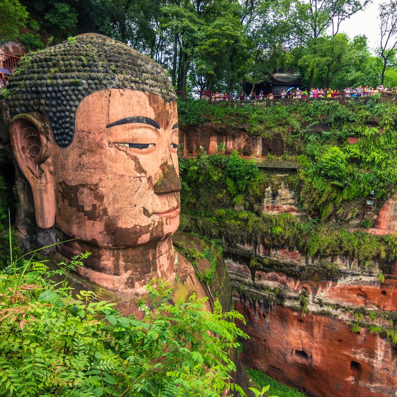 โปรแกรมทัวร์จีน Chengdu Nature Route เฉิงตู เล่อซาน สี่ดรุณี ปี้เผิงโกว 6 วัน 5 คืน (SL)