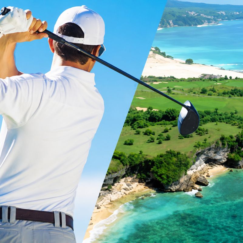 ทัวร์ตีกอล์ฟ บาหลี อินโดนีเซีย Bali Golf Package ออกรอบที่สนามกอล์ฟ New Kuta Bali Golf 4 วัน 3 คืน (TG)