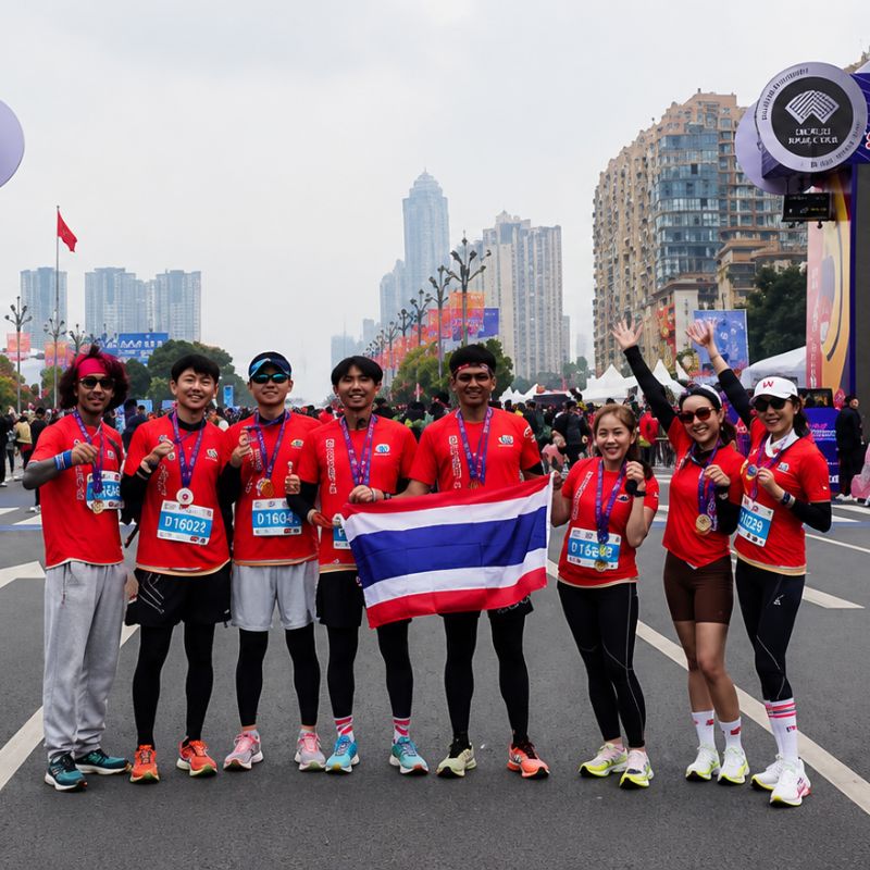 แพ็คเกจทัวร์วิ่งจีน เหมยซาน เหรินโช่ว ฮาฟมาราธอน 2026 - เฉิงตู เหมยซาน 5 วัน 4 คืน [RunWanderlust : วิ่งกับเที่ยวเรื่องเดียวกัน]