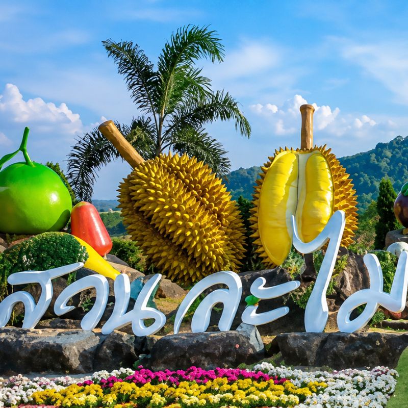 โปรแกรมทัวร์ระยอง บุเฟต์ผลไม้ [พักสวนละไม] 2 วัน 1 คืน (VAN)