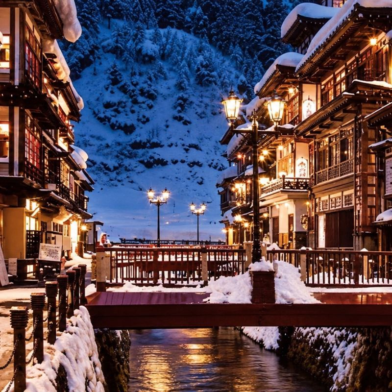 โปรแกรมทัวร์ญี่ปุ่น เซนได ฟุคุชิมะ หมู่บ้านสุดโรแมนติก GINZAN ONSEN 6 วัน 4 คืน (TG)